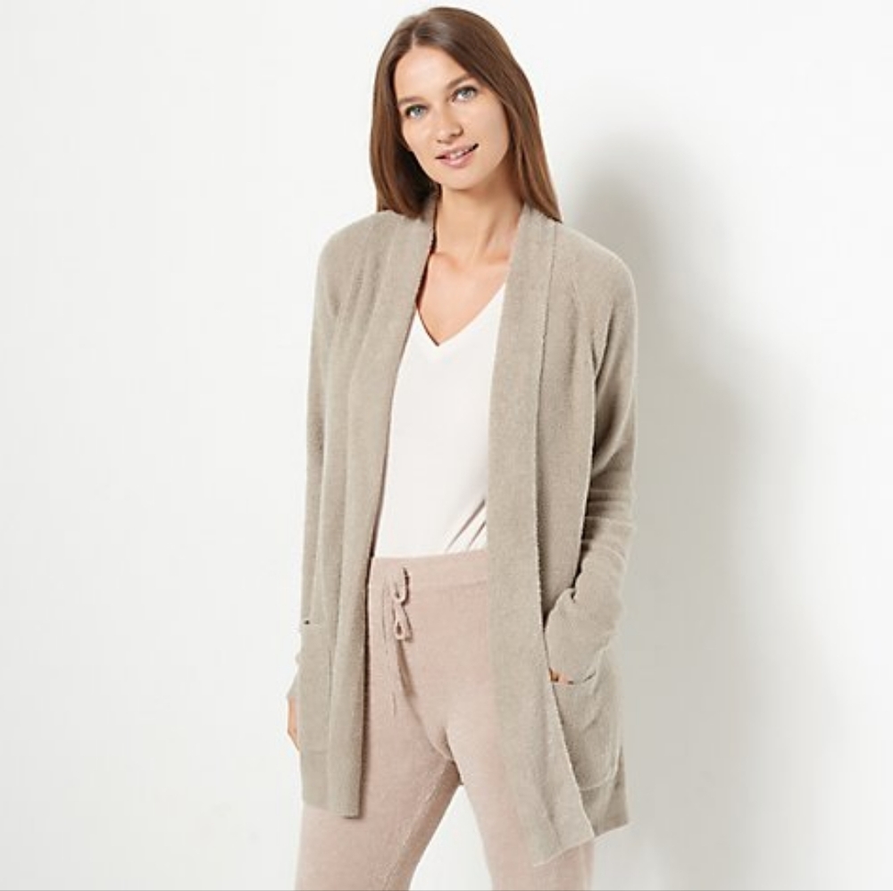 Barefoot Dreams Cozychic Lite Cardigan Size Medium